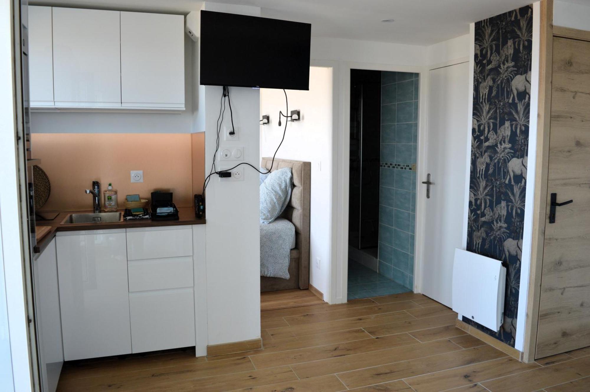 Mettons Les Voiles - Appt Vue Mer Avec Loggia Bernieres-sur-Mer Luaran gambar