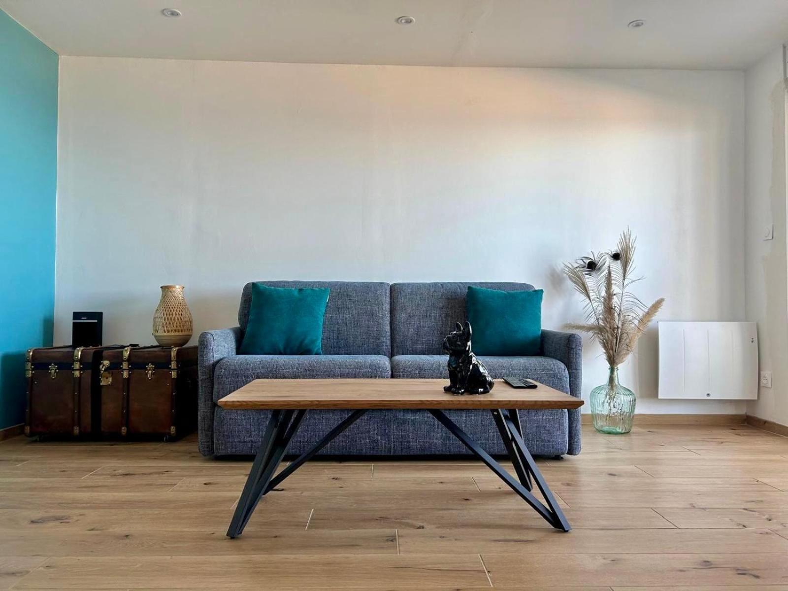 Mettons Les Voiles - Appt Vue Mer Avec Loggia Bernieres-sur-Mer Luaran gambar